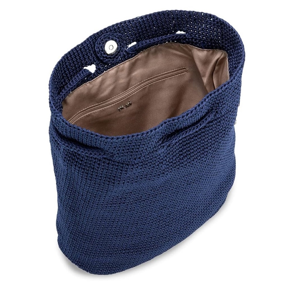 The Sak Navy Knit Women's Backpack